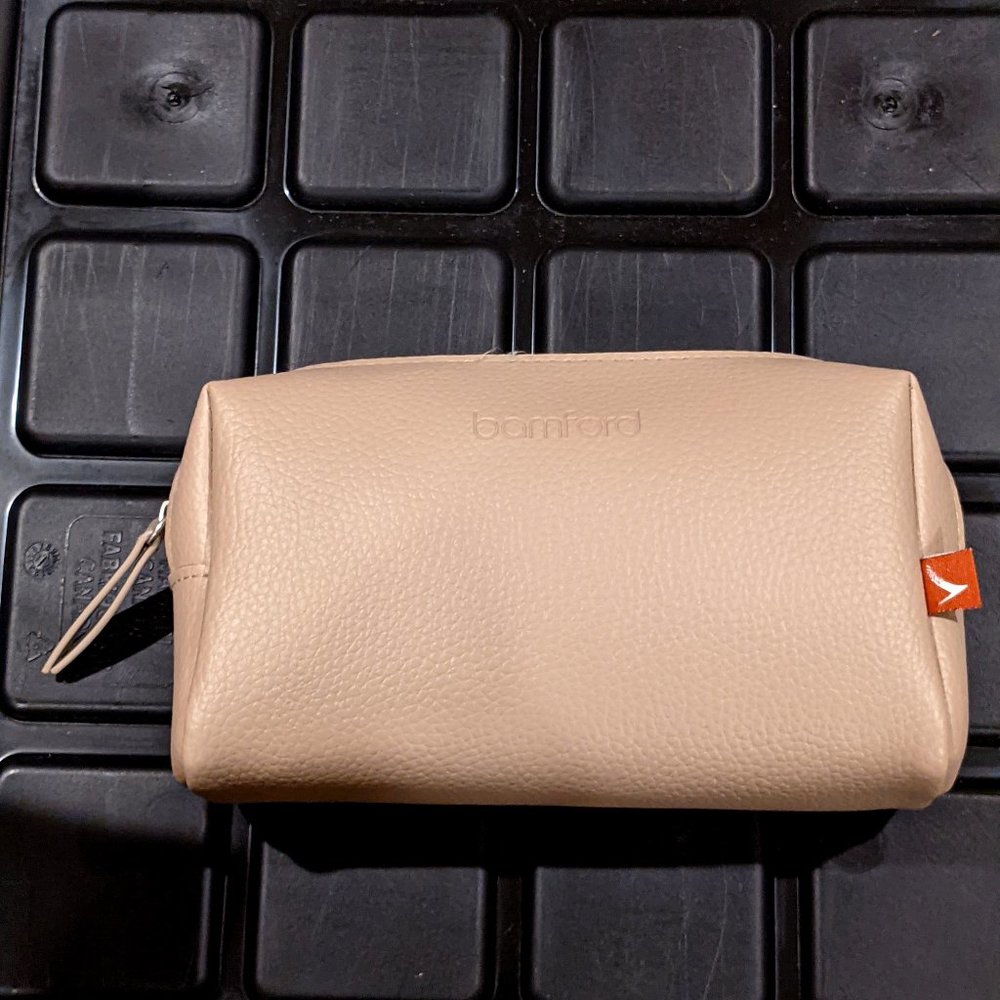 2x bamford faux leather makeup Pouch